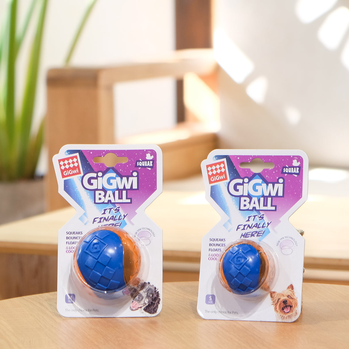 GiGwi 貴為 G-Ball系列 耐咬發聲玩具球 S / M / L