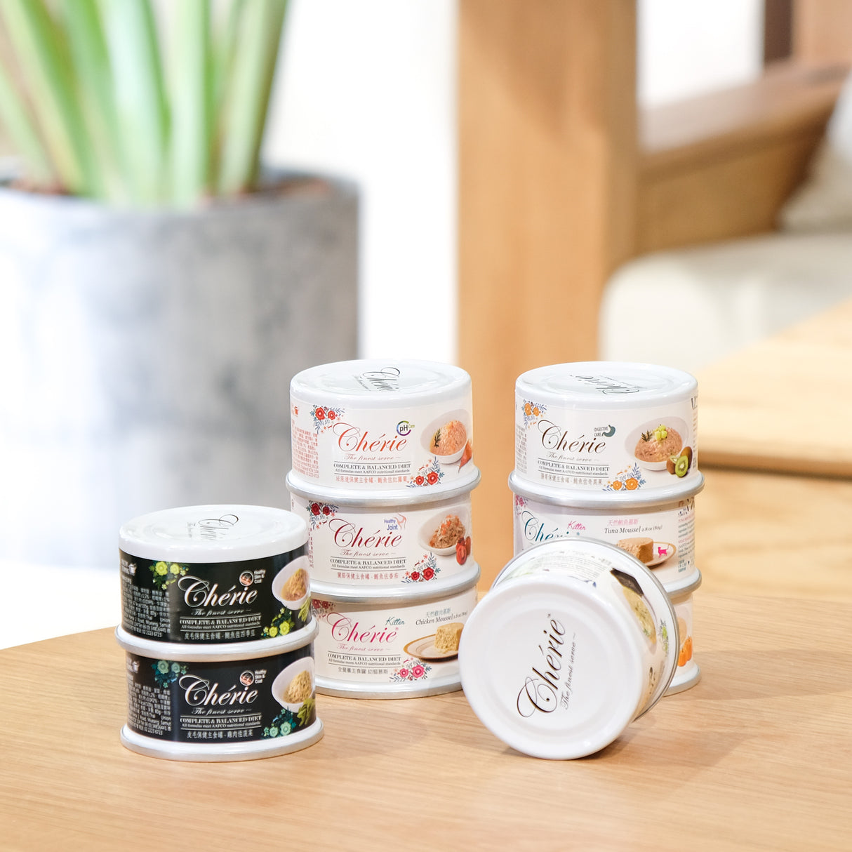 Cherie法麗 全營養主食罐系列 皮毛保健 泌尿道保健 腸胃保健 關節保健 80g