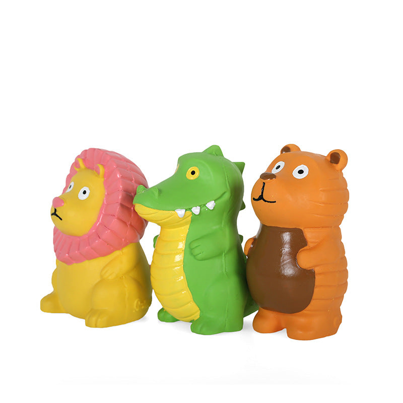 Q-MONSTER 瞪眼小怪獸家族 寵物發聲玩具