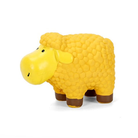 Q-MONSTER Q版農場動物家族 乳膠玩具 寵物發聲玩具