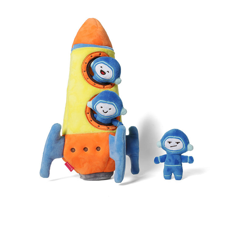 Q-MONSTER 掏掏玩具 火箭 UFO 狗玩具 貓玩具 益智玩具 藏食玩具