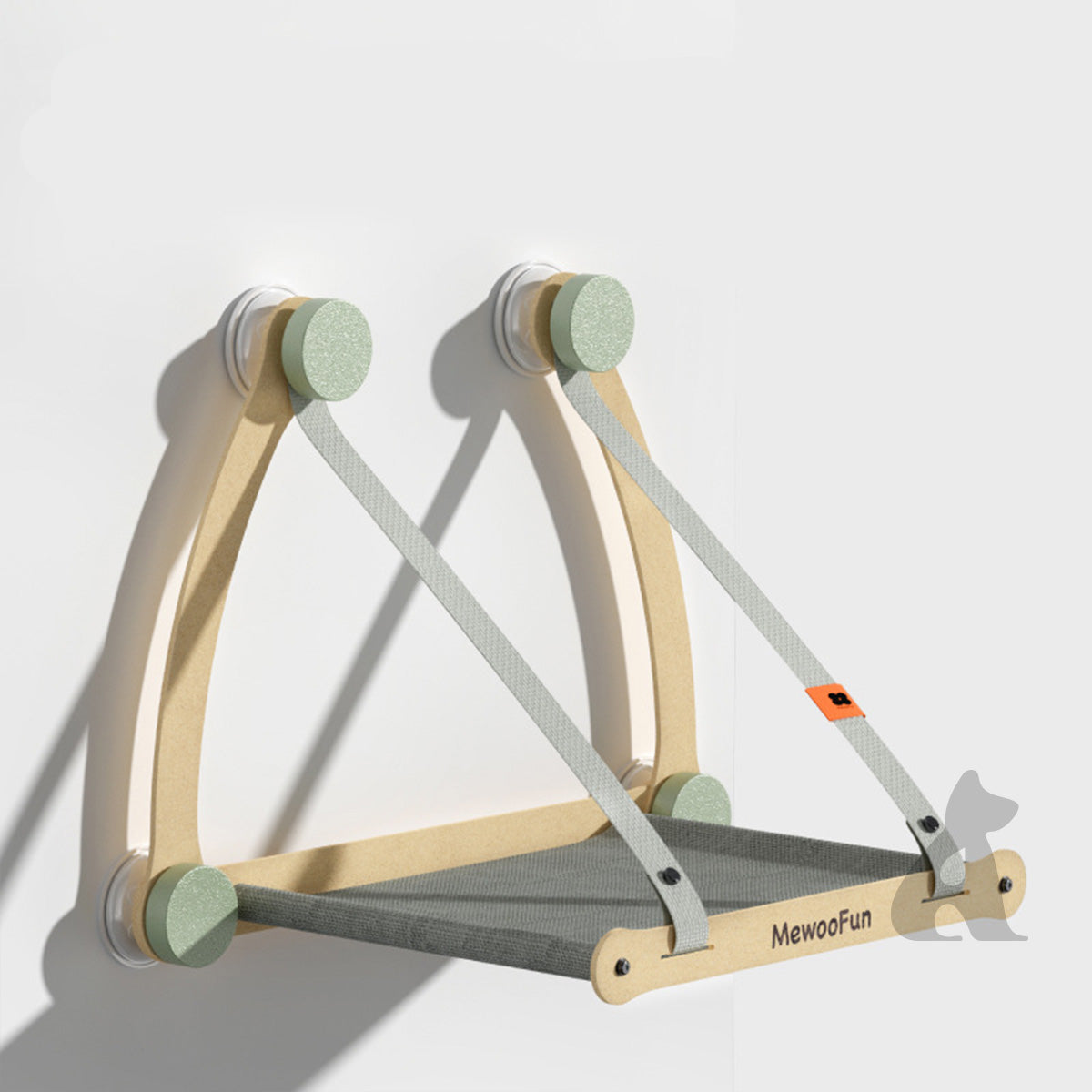 MewooFun喵乎汪也 吸盤式貓吊床 帳篷貓吊床 雙吊帶貓吊床