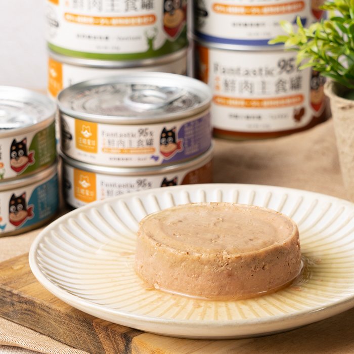 DogCatStar汪喵星球 犬用Fantastic 95%鮮肉無膠主食罐 85g / 165g
