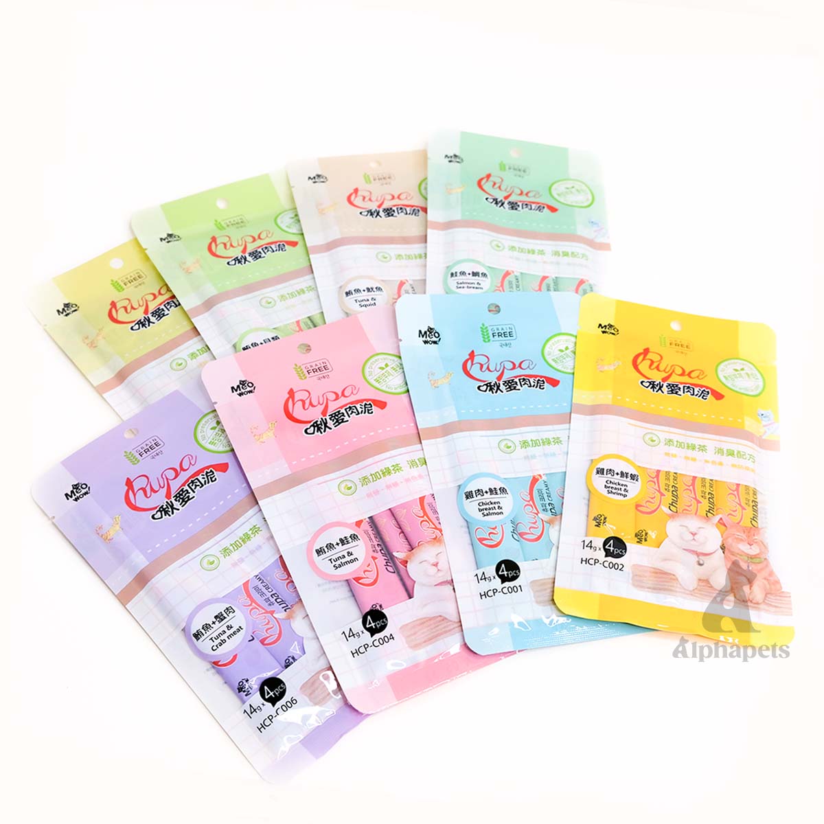 Meowow Chupa 啾愛肉泥 多種口味 14g×4包