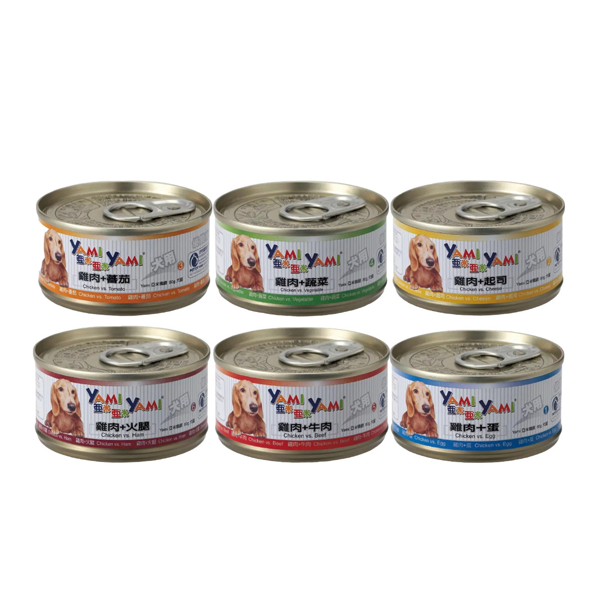 YAMIYAMI亞米 小金犬罐 80g