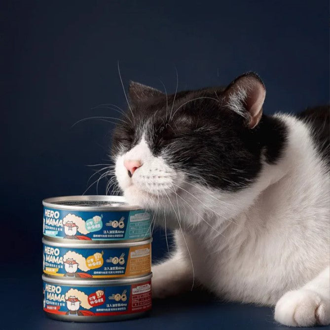 Heromama 溯源鮮肉主食罐 單罐 貓罐 貓主食 80g / 165g