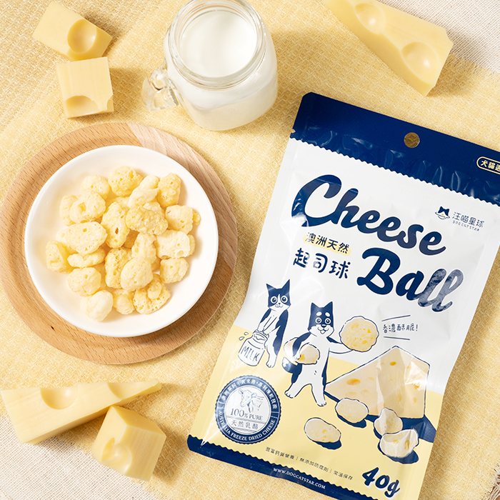 DogCatStar汪喵星球 天然起司球 40g / 90g