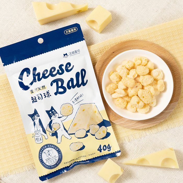 DogCatStar汪喵星球 天然起司球 40g / 90g