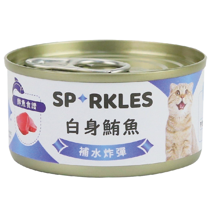 Sparkles 超級SP補水炸彈湯罐 貓罐頭 貓湯罐 貓罐 貓咪罐頭 貓罐頭主食罐 貓咪湯罐 貓副食罐
