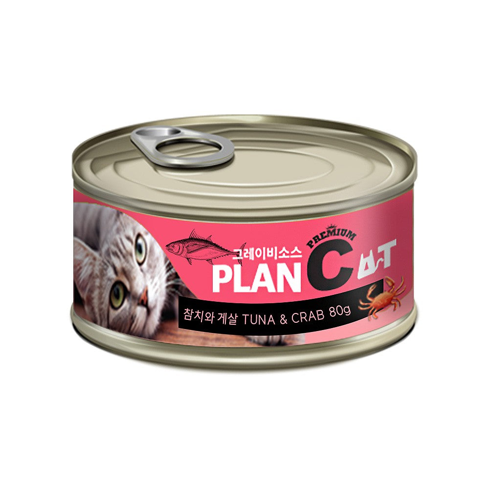 By Cat喵洽普 PLANCAT 無穀貓罐 6種口味 80g