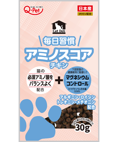 Q-Pet 巧沛 御貓 胺基保健雞丁 貓零食