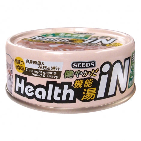 SEEDS 惜時 Health iN 機能湯澆汁貓餐罐 80g