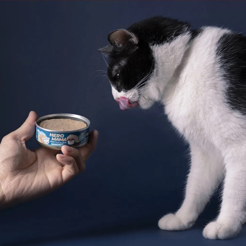 Heromama 溯源鮮肉主食罐 單罐 貓罐 貓主食 80g / 165g