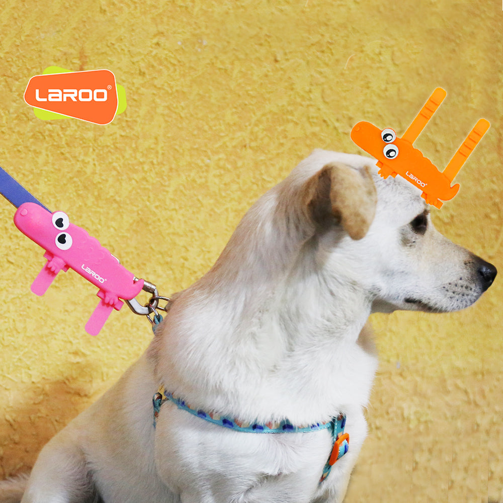 LaRoo萊諾 小鱷魚百搭帶 LED發光吊飾 狗項圈吊飾