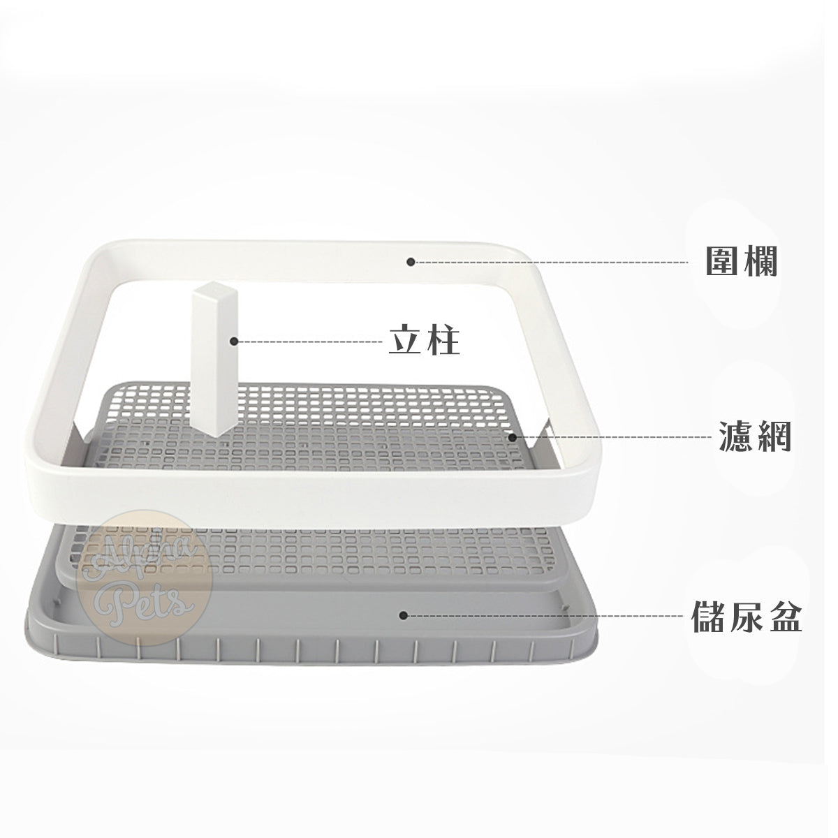 CARNO卡諾 寵物立柱便盆