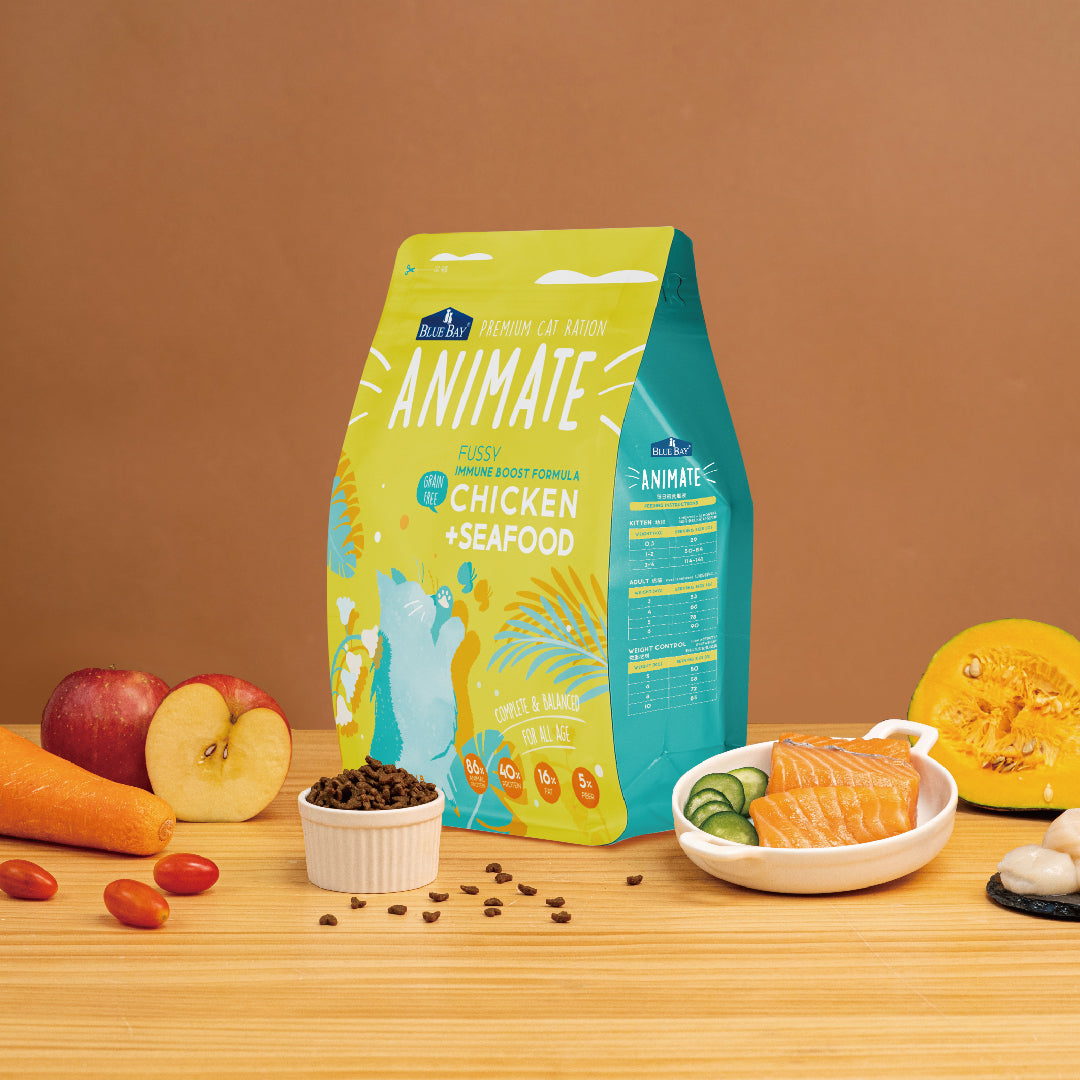 BLUE BAY倍力 Animate 無穀貓飼料 貓乾糧 1.5kg / 4.5kg