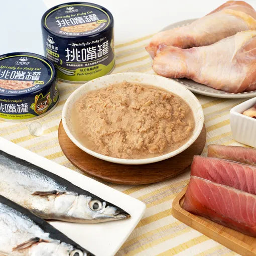 DogCatStar汪喵星球 挑嘴貓無膠主食罐 80g / 165g