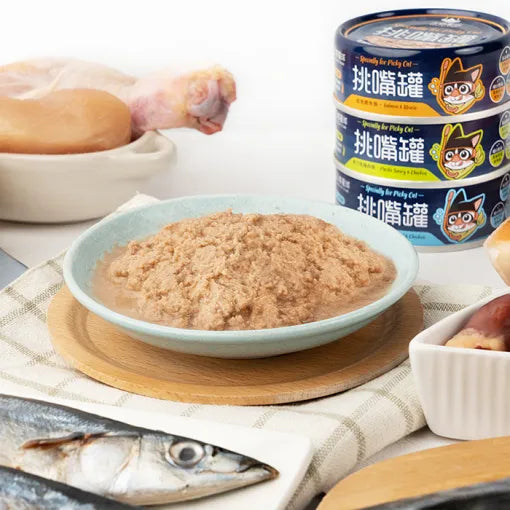 DogCatStar汪喵星球 挑嘴貓無膠主食罐 80g / 165g
