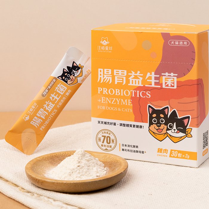 DogCatStar汪喵星球 汪喵益生菌 2gx30包