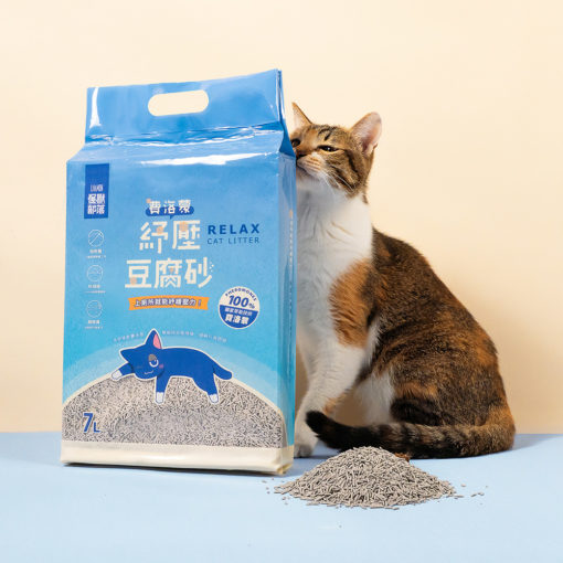 LitoMon怪獸部落 費洛蒙紓壓豆腐砂 (條型) 7L (2.8kg)