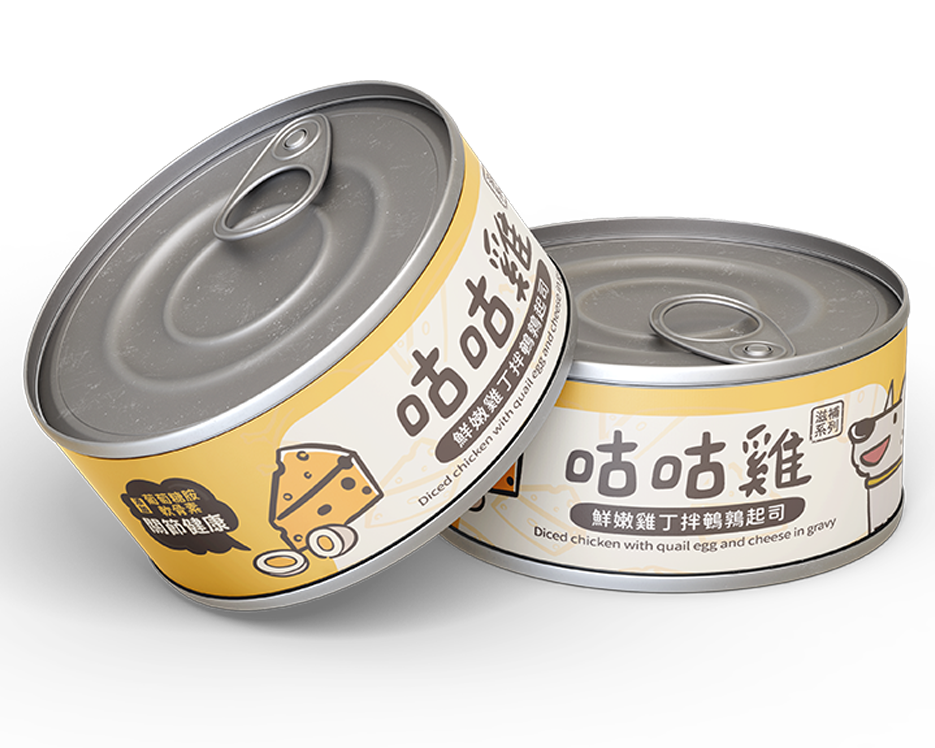 咕咕雞 滋補系列  無穀犬罐  80g x 24 罐 / 箱【*自由搭24罐 隨意下單任一項,訂單備註口味及數量即可】