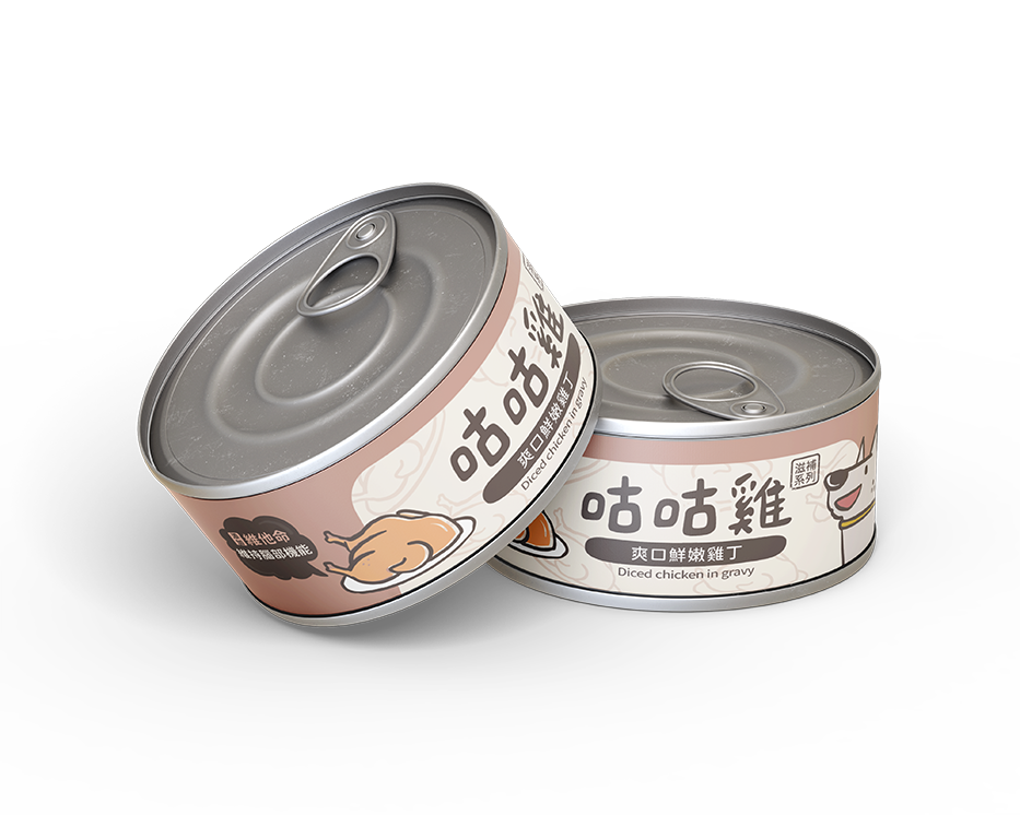 咕咕雞 滋補系列  無穀犬罐  80g