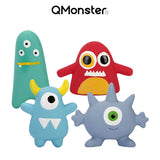Q-MONSTER 外星人家族 耐咬 發聲玩具