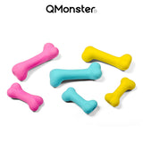 Q-MONSTER 三色骨頭 發聲玩具