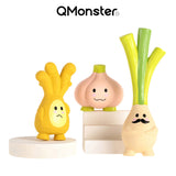 Q-MONSTER 薑蔥蒜家族 小小蔬菜家族 發聲玩具