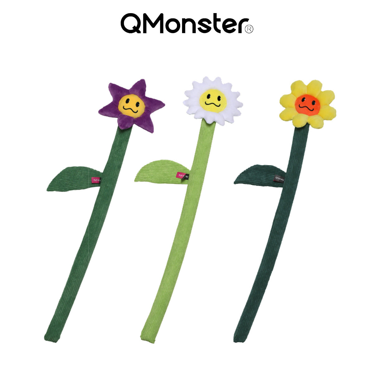 Q-MONSTER 互動拉扯玩具 花花棒系列