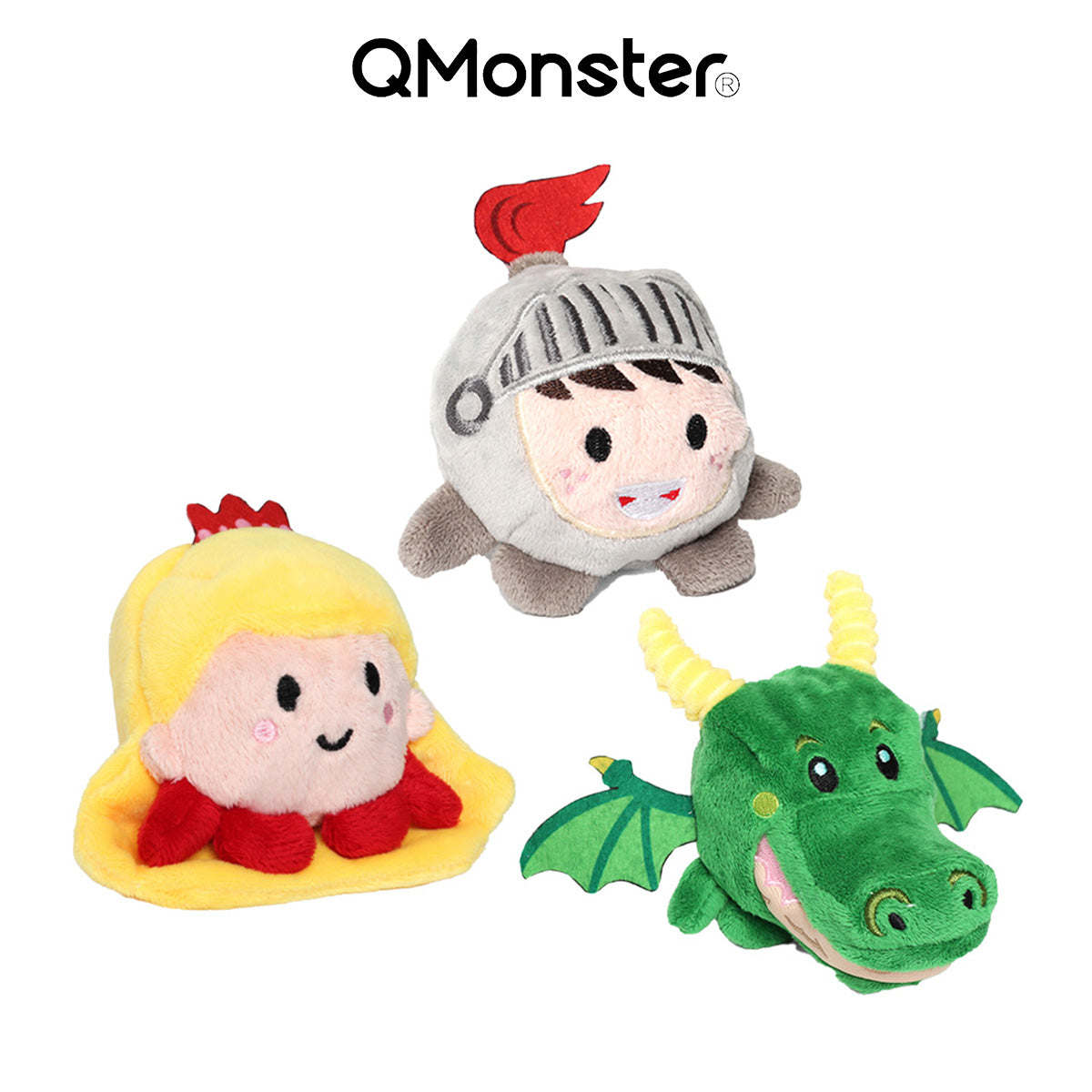 Q-MONSTER 童話家族 TPR球 發聲玩具