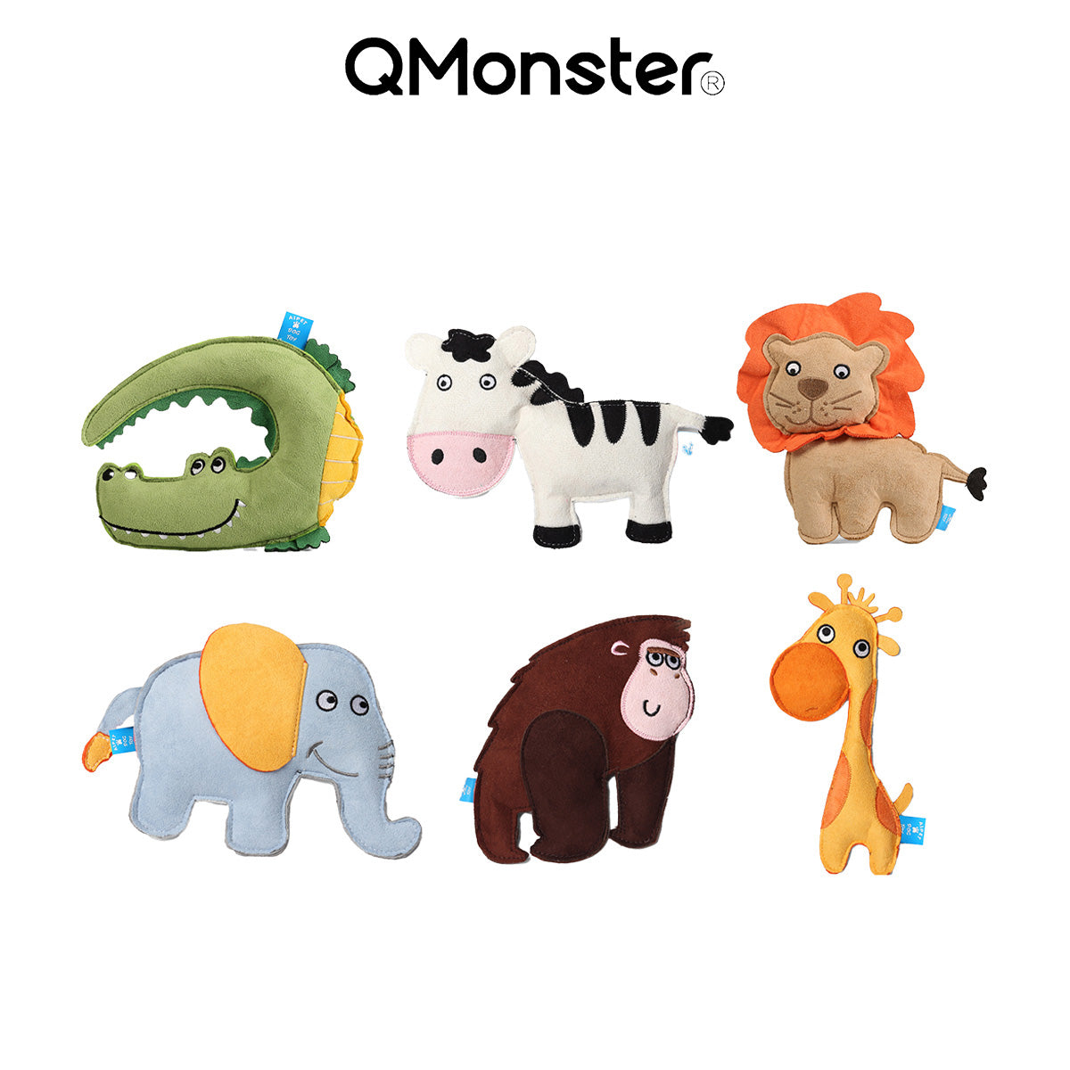 Q-MONSTER 動物園系列 發聲玩具