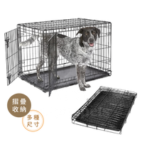 摺疊式寵物籠 狗籠 貓籠 兔籠 大狗籠 中型犬籠子 無底網不傷腳掌設計 6種尺寸