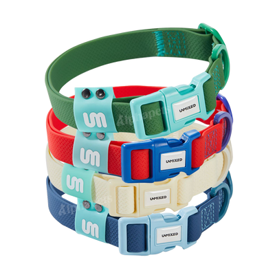 UNMIXED 活力MIX系列 PVC防水寵物項圈 2種尺寸