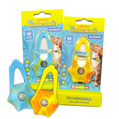 LaRoo 萊諾 假日系列LED發光吊墜 寵物項圈配件 USB充電