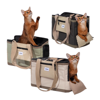 HiDREAM 休閒寵物單肩包 寵物背包 托特包