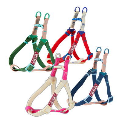 UNMIXED 活力MIX系列 PVC防水寵物胸背帶 2種尺寸