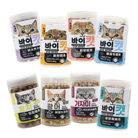 By Cat喵洽普 貓咪凍乾零食 鱈魚 鮭魚 馬肉 牛肝 雞胸肉 毛鱗魚 低脂鮪魚 比目魚 鰈魚