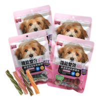 By Dog 汪洽普 機能雙效麻花捲潔牙棒 四種口味 200g / 袋
