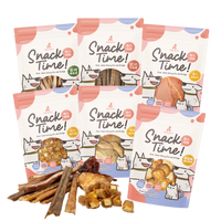 Snack Time點心時間 天然手作寵物零食系列 肉乾 原肉零食 100%台灣製作 犬貓可食