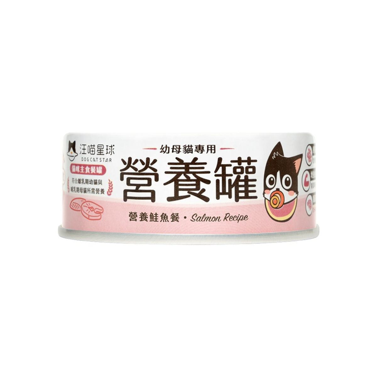 DogCatStar汪喵星球 幼母貓98%營養無膠主食罐 80g