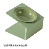 草帽陶瓷寵物碗 雙口鐵架款 3個顏色 單碗 雙碗