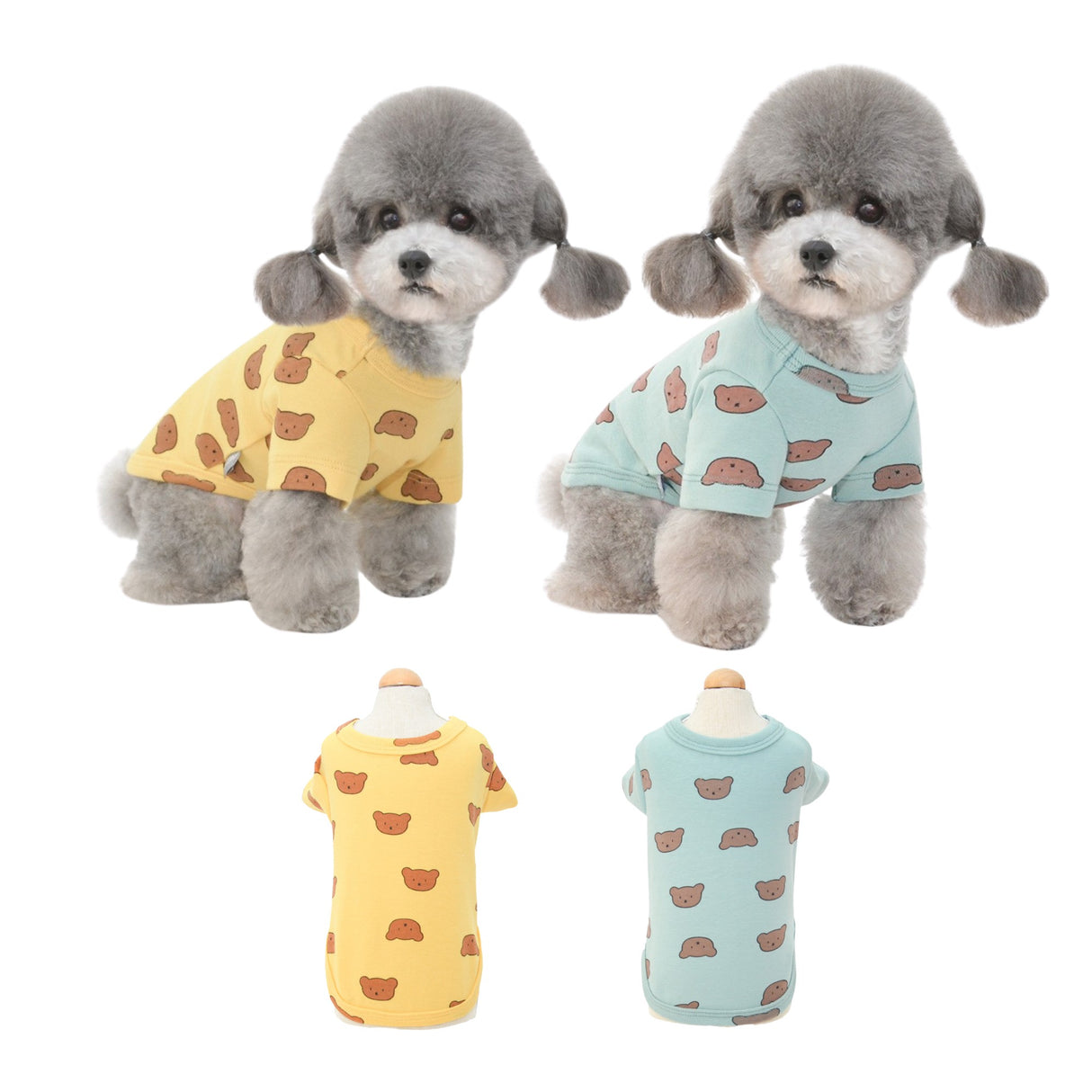 PETTRIP 小熊印花兩腳衣