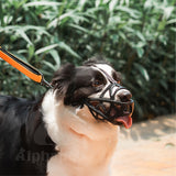 狗嘴套 寵物嘴套 有頭帶款 透氣可調節 3M反光織帶 S / M / L / XL