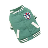 PETTRIP 後開襟棒球棉衣