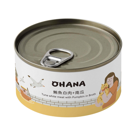 OHANA 歐哈吶 鮪魚白肉系列 / 鮮嫩雞肉系列 80g/24罐
