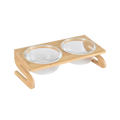 竹S架玻璃碗 雙碗組 / 13 cm