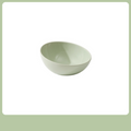 色釉斜邊碗 15cm 綠