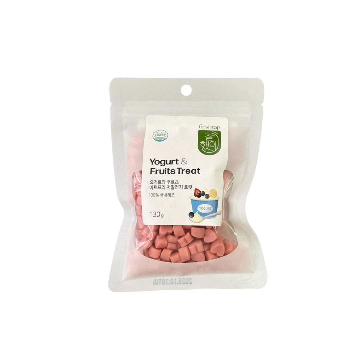 Freshtap 好素餅乾 130g｜4種口味・韓國製造犬用點心