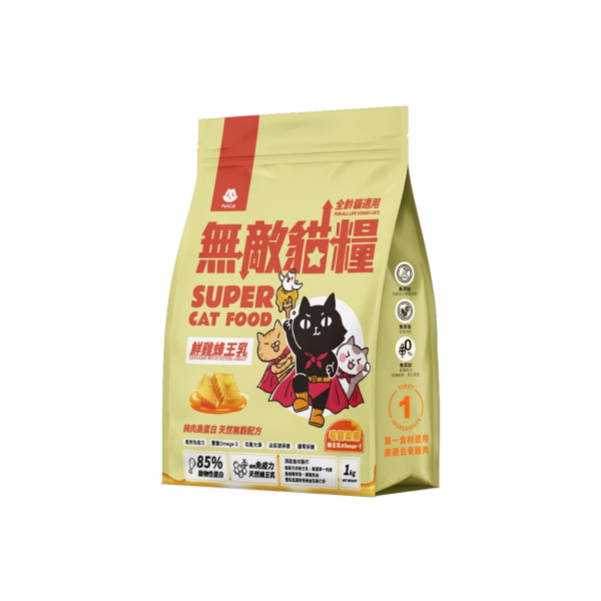 ParkCat貓樂園 無敵貓糧 大洋鮮極魚 鮮雞蜂王乳 動力火雞鹿 霸王鮮雞 1kg